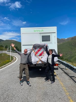 die Sonne scheint wieder: ein Grund zur Freude!