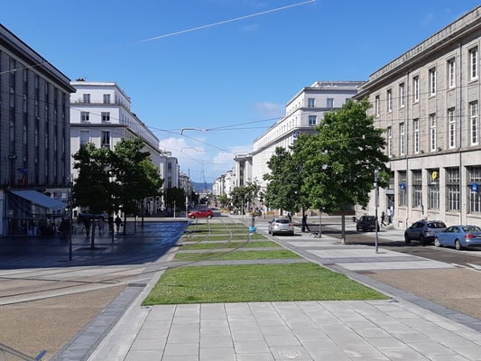 Rue de Siam - oder die wichtigste Einkaufsstrasse in Brest