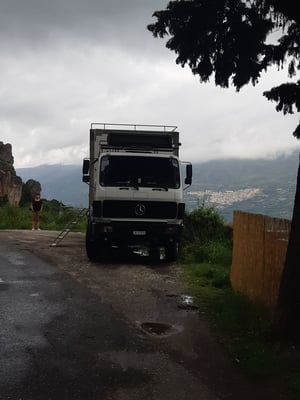 Aussicht ins Tal und auf die andere Seite