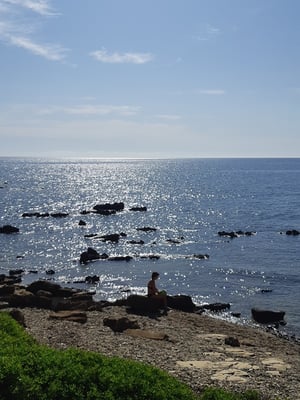 das erinnert mich irgendwie an die "kleine Meerjungfrau" in Copenhagen