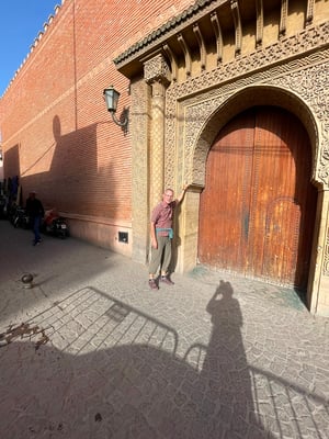 auch hier hat es schöne Türen ...