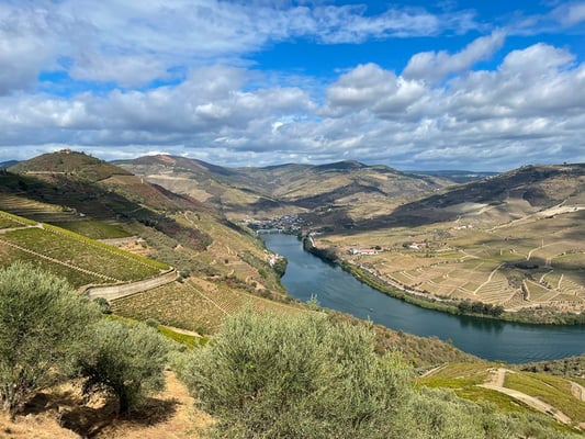 Blick nach links ...