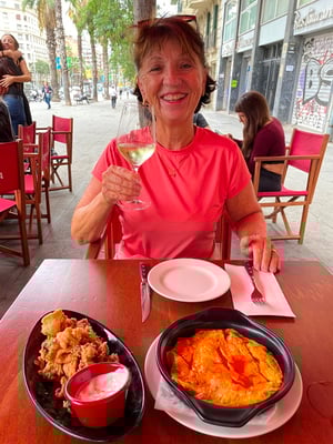 danach haben wir uns eine lokale Stärkung verdient: