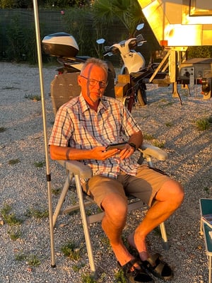 den wir natürlich draussen geniessen können.