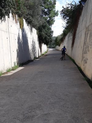 die Via Verde führt von Manacor nach Arta, auf einer ehemaligen Bahnlinie