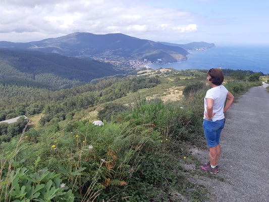 bei der Wanderung - was für eine Aussicht