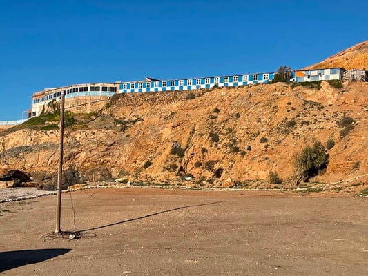 leider ist das dazugehörende Restaurant wegen Ramadan geschlossen. Schade.