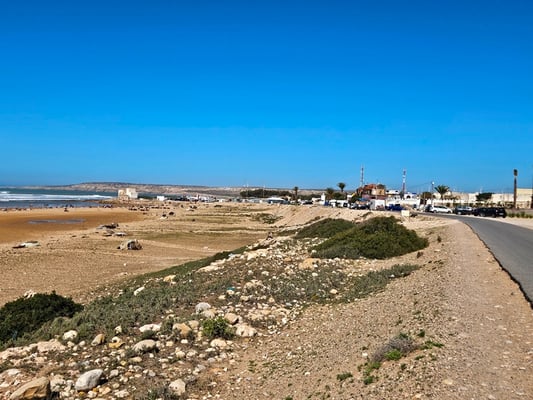 schöne Gegend - für uns etwas zuviel Wind