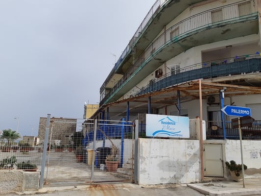 und die Residenza sul Mare hat schon bessere Zeiten gesehen