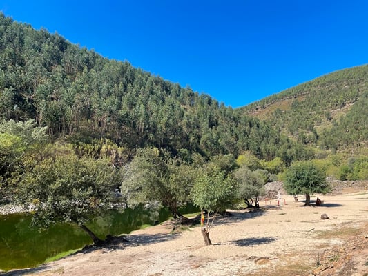 die Umgebung ist trotzdem schön