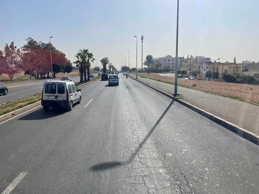 die Strassen werden auch wieder breiter