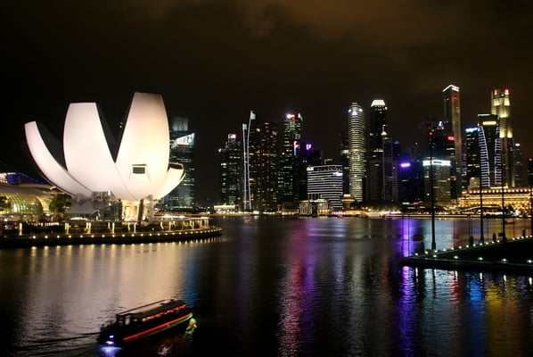 Bald darauf ging es weiter nach Singapur.