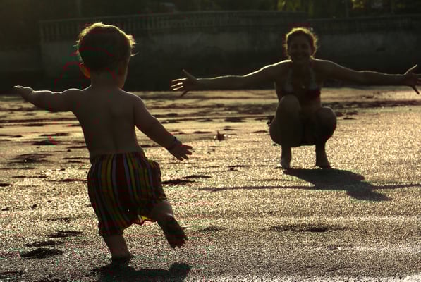 Sichere Arme sind dennoch immer gefragt!