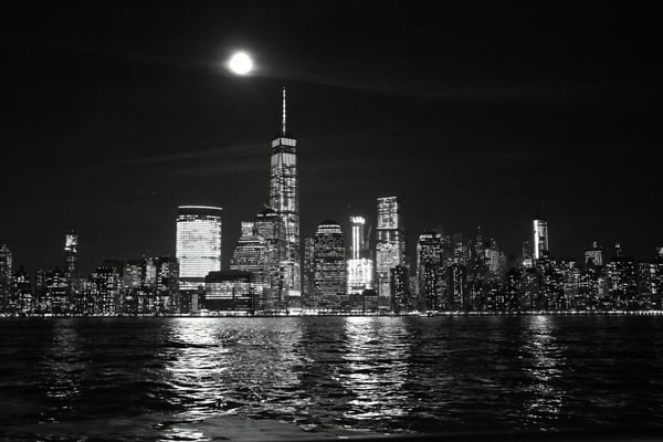 Skyline spät am Abend...