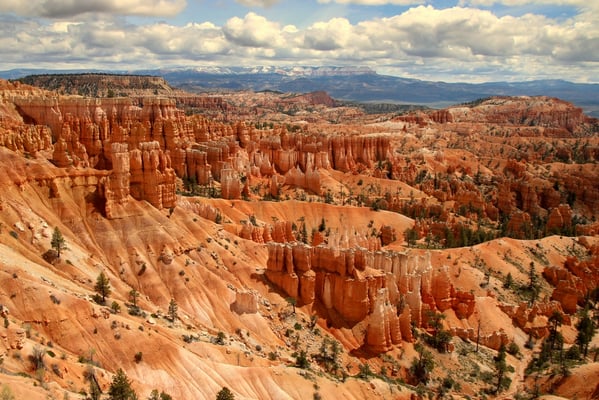 Blick in den imposante Bryce Canyon