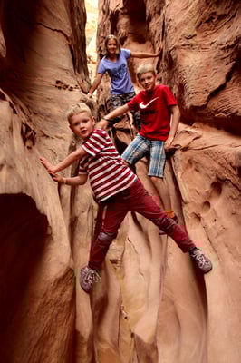 Durchzwängen und Kraxeln à discretion