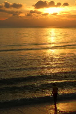 Aber weil's so schön war, nochmals ein Sonnenuntergang