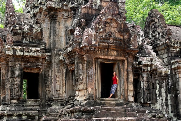 Viele Tempel und -ruinen (doch nur eine ist wirklich stark besucht)