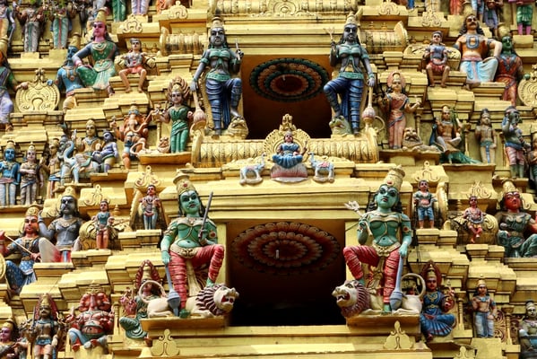 ... und auch hinduistische.