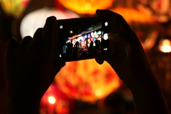 Lampione als Touristenmagnet