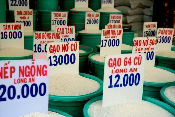 Gegessen wird alles: Aber Reis in unterschiedlichen Formen ist wichtigster Nährstoff