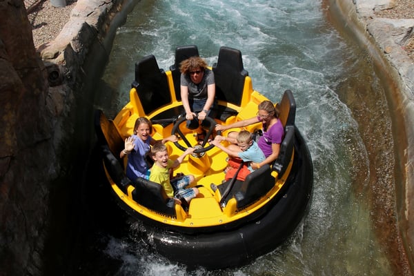 Nasses Vergnügen im Seaworld von San Diego