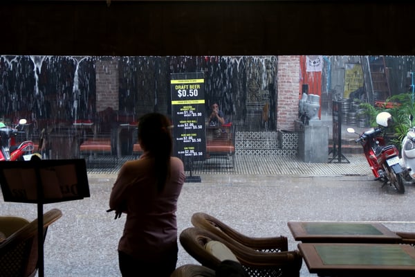 Es regnet selten... doch wenn, dann aber richtig