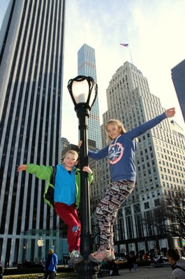 Unter Wolkenkratzern am Rand des Central Parks