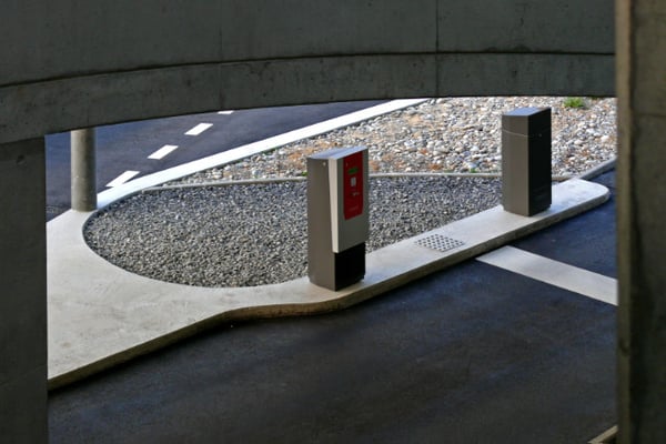 Zufahrt Parkhaus Gais, Aarau