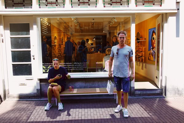 'a split second of the past now'