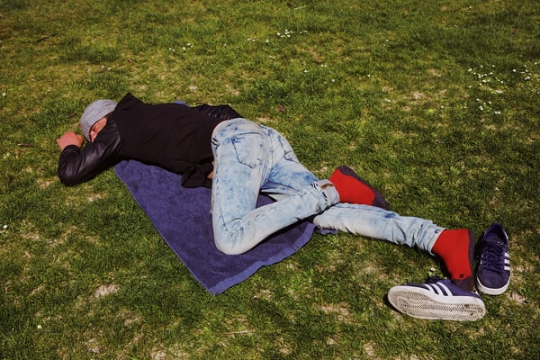 'Relaxing at Vondelpark'