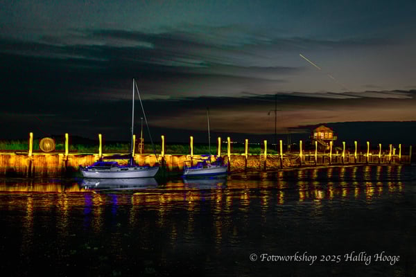 Hallig Hooge, Lightpainting