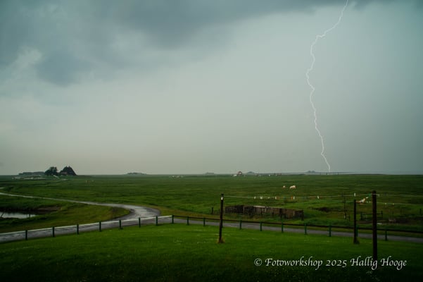 Hallig Hooge, Blitz