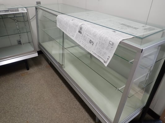 奇麗になった展示ケース