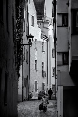 St.-Albans-Gasse, Regensburg.