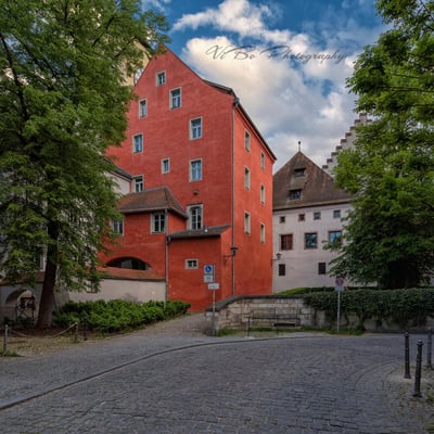 Silberne-Kranz-Gasse, Regensburg.