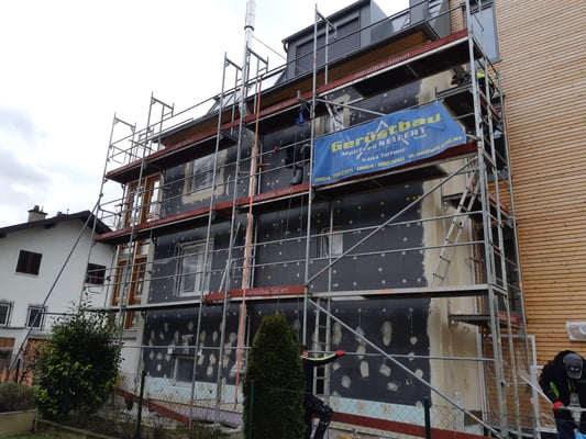 FASSADENSANIERUNG - PERTHALERGASSE WDVS Baumeister Gerhard Bucher, Tirol