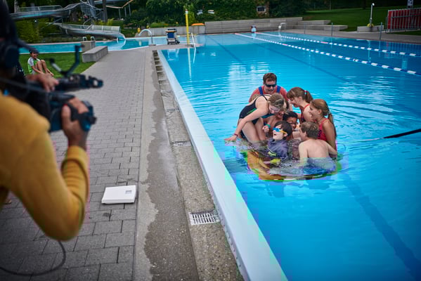 Da macht Archimedes nicht mehr mit: das Boot sinkt!