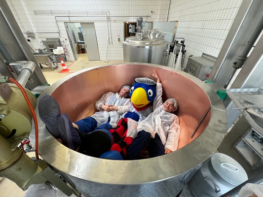 Zwischendurch darf auch mal gechillt werden. 