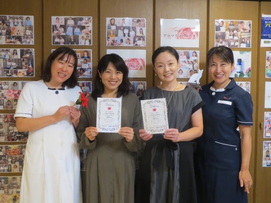 愛知　名古屋　栄　矢場町　アロマ　リンパ　ハンド　ヘッド　フェイス　全身　セラピスト　スクール　ローズミー　アロマリンパ 　教室　スクール　マッサージ　AEAJ公益社団法人認定校　内閣府認定　１日　講座　資格　初心者　開業　副業