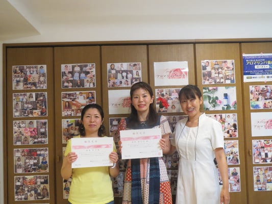 愛知　名古屋　栄　矢場町　アロマ　リンパ　ハンド　ヘッド　フェイス　全身　セラピスト　スクール　ローズミー　教室　スクール　マッサージ　１日　講座　資格　初心者　開業　副業