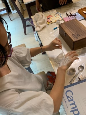 愛知　名古屋　栄　矢場町　アロマ　リンパ　ハンド　ヘッド　フェイス　全身　セラピスト　スクール　ローズミー　教室　スクール　マッサージ　１日　講座　資格　初心者　開業　副業