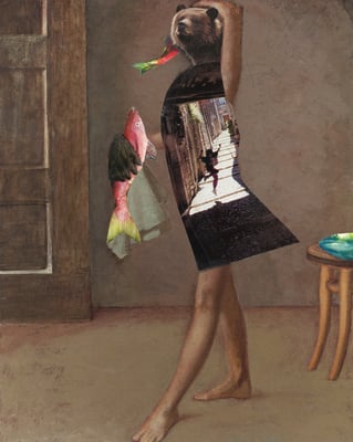 Collages by deborah harris