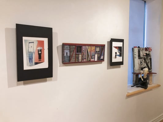 Collages by deborah harris, Eduard Zibnitski