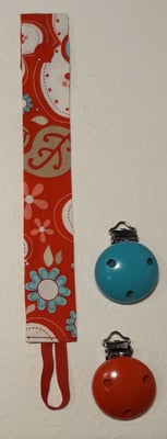 SK "Blumen rot-weiß-türkis"