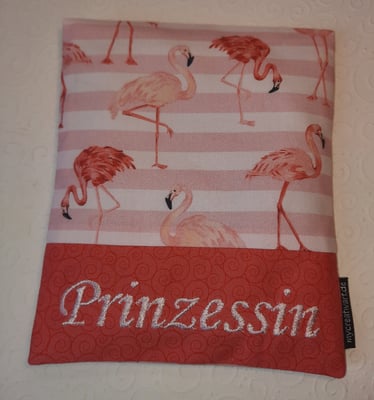 BK Flamingos gestreift (nicht mehr in diesen Farben da, sondern mit Streifen in mint-weiß statt rosa-weiß (oder andere Flamingostoffe))