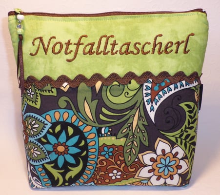 Täschchen für die wichtigsten Medikamente zum mitnehmen ( Stoff vergriffen)