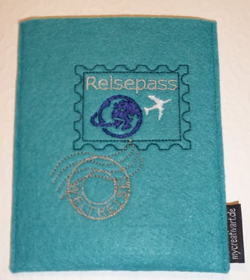 Reisepaßhülle B (Stickdatei von Rock-Queen)
