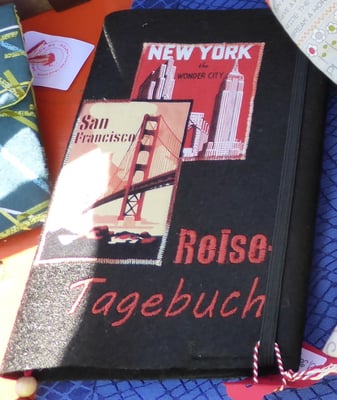 Reisetagebuch in DIN-A-5-Format