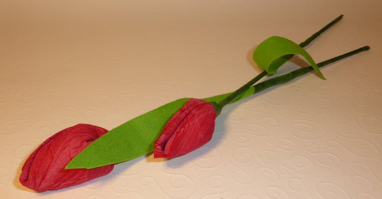 Für einen Strauß Tulpen müssen erst noch ein paar "wachsen"...